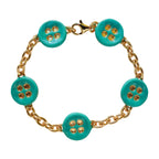 Gold Boutille Bracelet