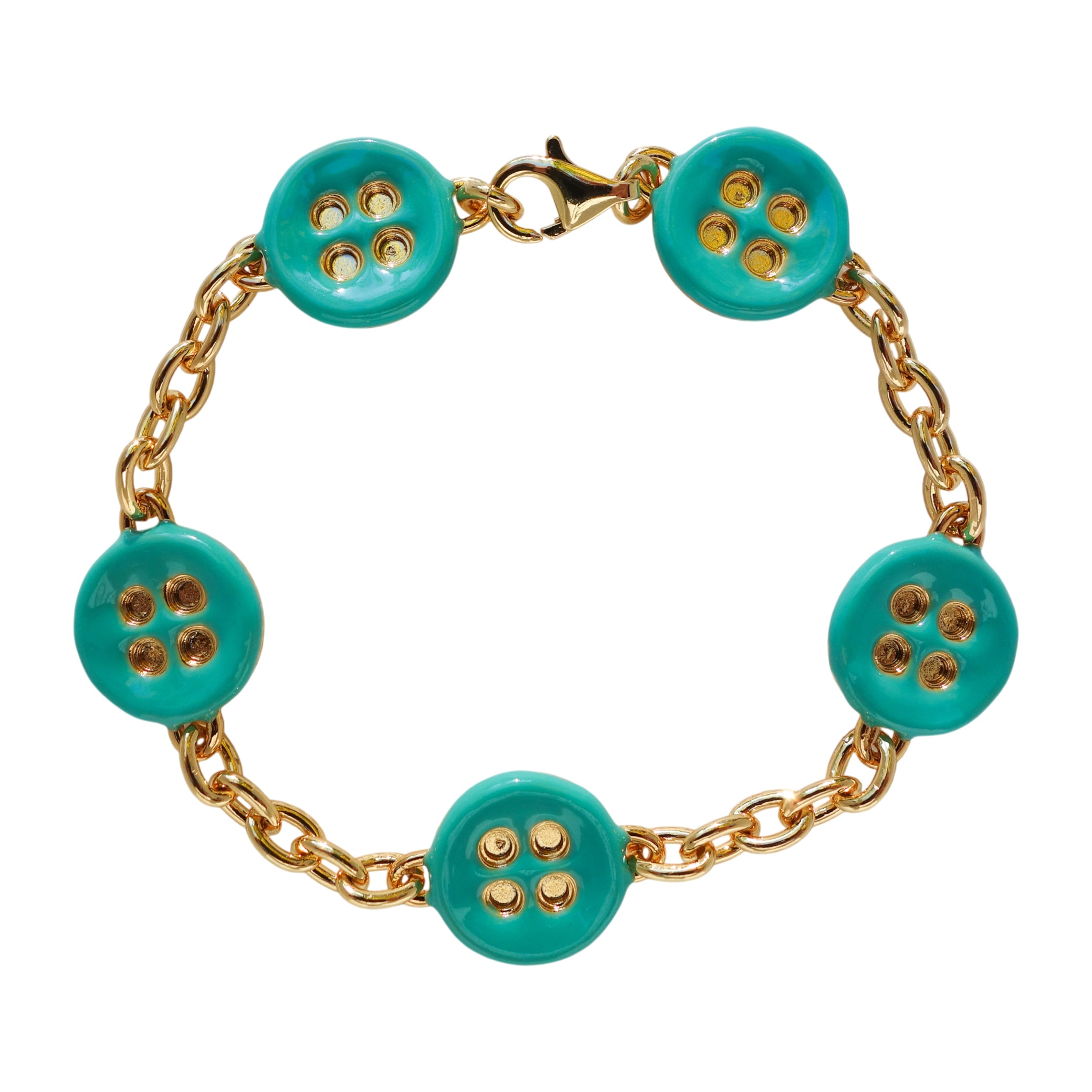 Gold Boutille Bracelet
