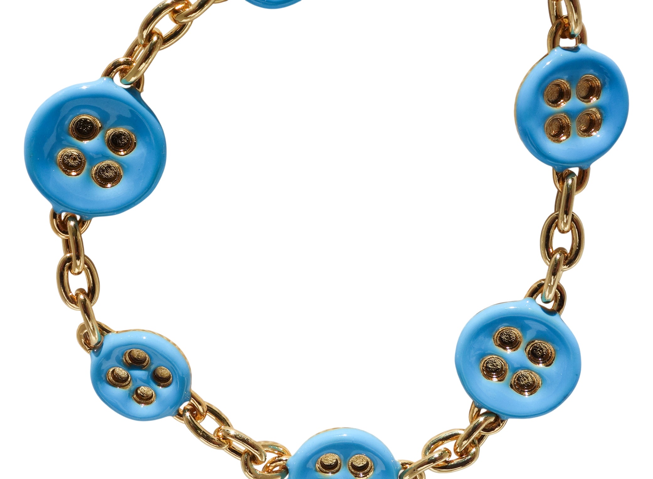 Gold Boutille Bracelet