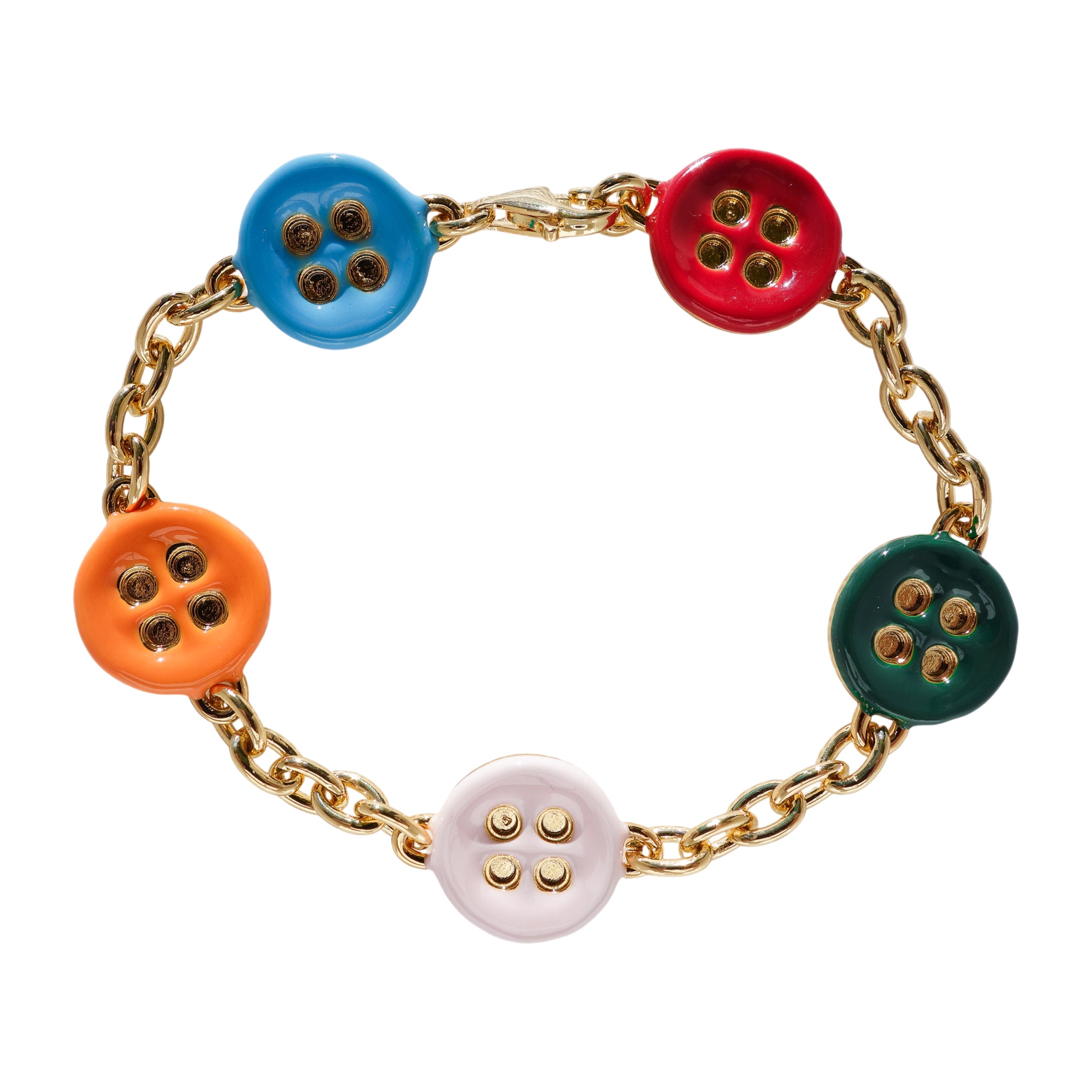 Gold Boutille Bracelet