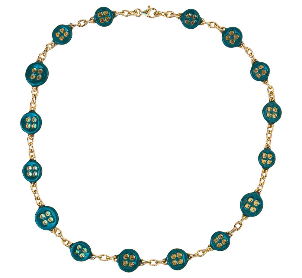 Gold Boutille Necklace