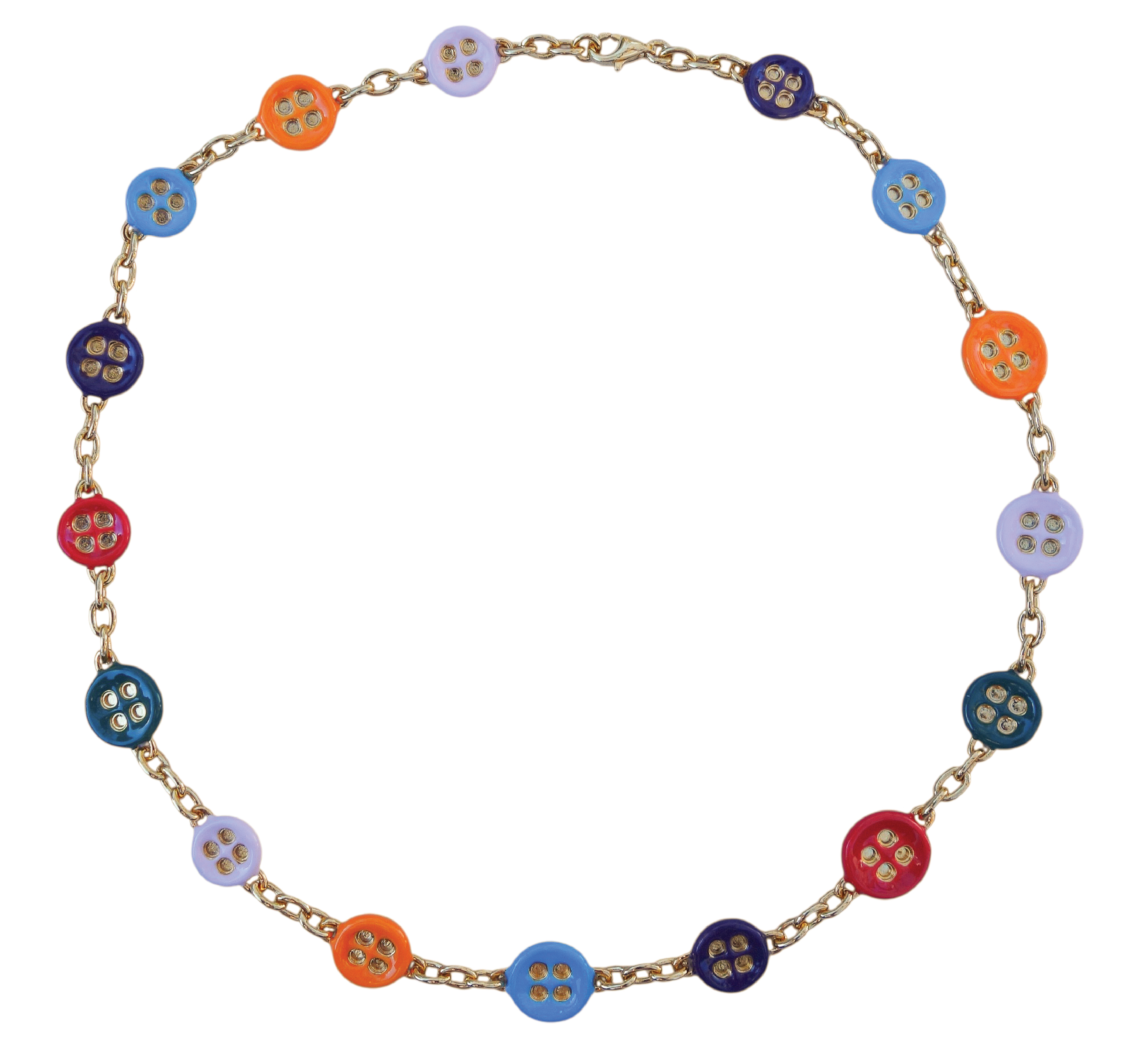 Gold Boutille Necklace