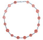 Silver Boutille Necklace