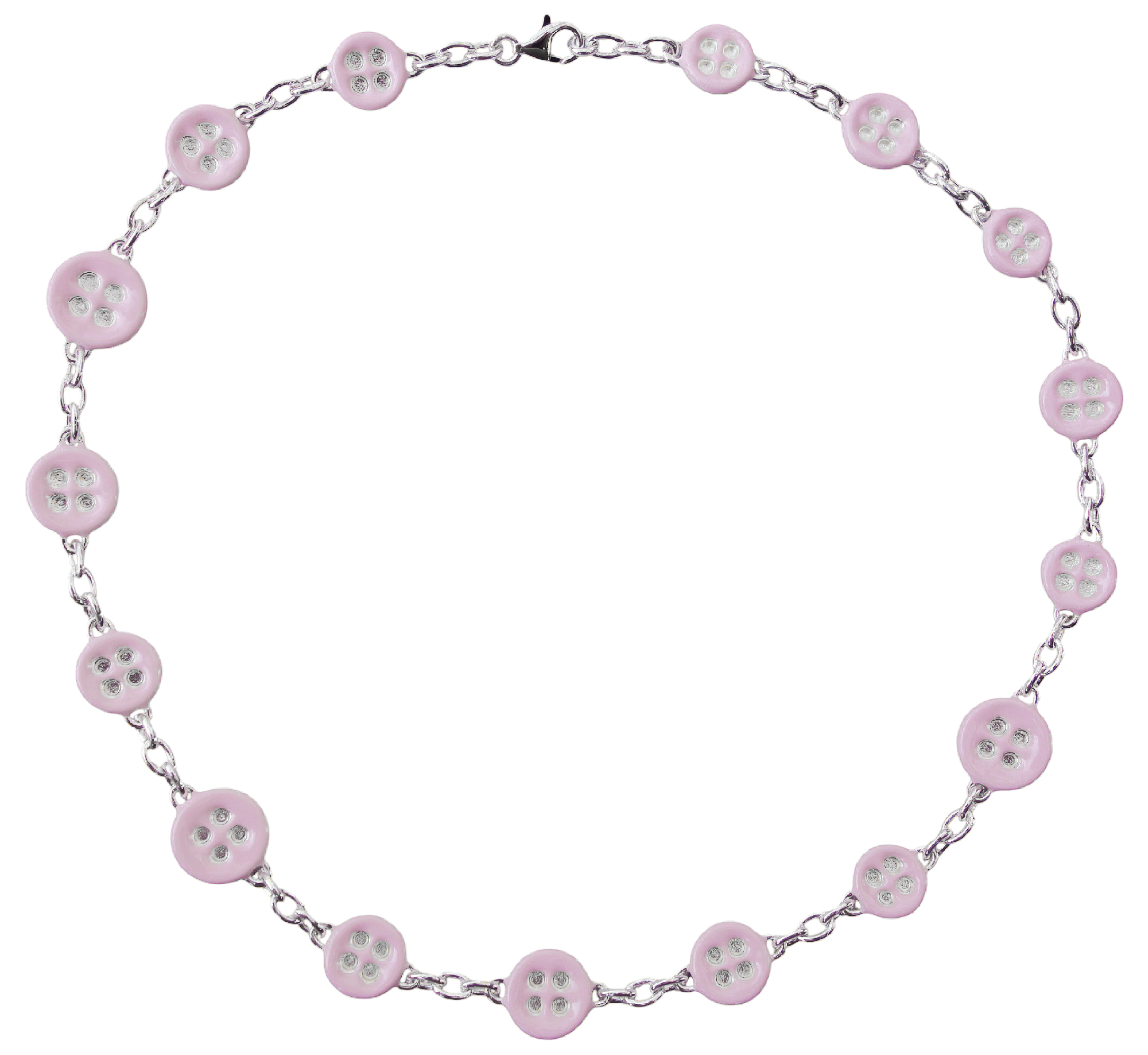 Silver Boutille Necklace